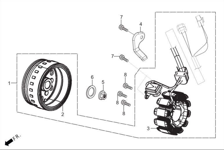 ALTERNATOR KOMPLE 